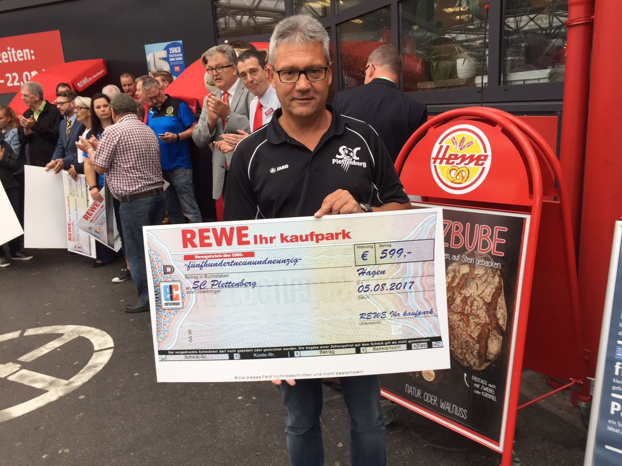 REWE Vereinsspenden Aktion