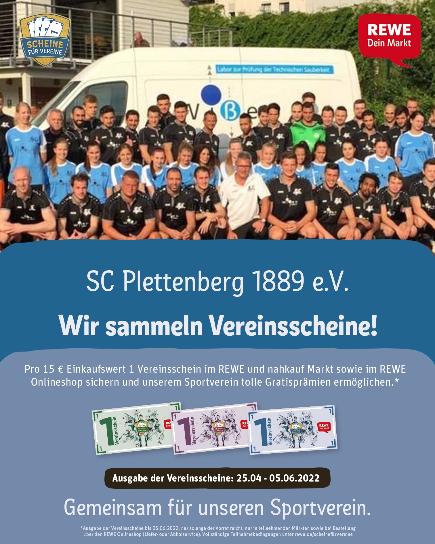 Scheine für Vereine 2022